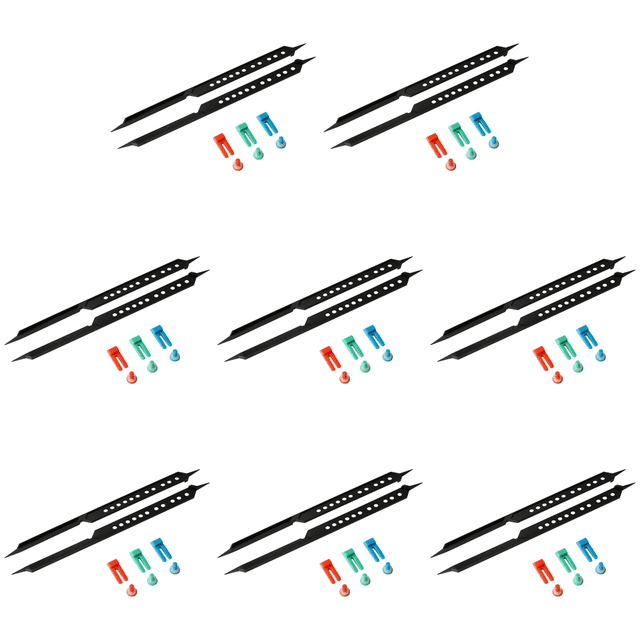 Escala de dibujo Divisor Regla de arte de 10 pulgadas Ajustable Plástico Proporcional