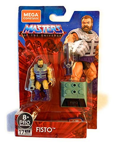 Multicolored for sale online Mega Construx Masters of The Universe Heroes Fisto Action Figure 