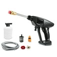 thumbnail image 3 of Portable Wireless High-Pressure Car Washer with 2 Rechargeable Batteries & Charger – All-Copper Motor, Automatic Start-Stop, Adjustable Water Flow (Fan/Direct Jet), Stainless Steel Filter – Ideal for, 3 of 7