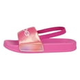 thumbnail image 3 of bebe Beach Slide Sandals, Fuchsia (Toddler Girl's), 3 of 7