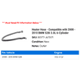 thumbnail image 2 of Heater Hose - Compatible with 2008 - 2010 BMW 528i 3.0L 6-Cylinder 2009, 2 of 2