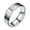 Female-Queen Silver, variant on King or Queen 6 or 8mm Stainless Steel Wedding Band Ring Men or Women by Ginger Lyne