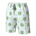 thumbnail image 4 of Fuzoiu Kawaii Frogs Print Men's Beach Shorts,Men's Swim Trunks,Quick Dry Board Shorts with Pockets,Men's Bathing Suits for Surfing, Running, and Casual Wear-XX-Large, 4 of 6