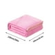 thumbnail image 3 of Plain Color Flannel Blanket For Winter Warm Velvet Conditioning Blanket Picnic Blanket Aviation Leg Blanket 100x150cm, 3 of 3