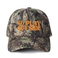 thumbnail image 6 of GO PLAY OUTSIDE Letter Embroidered Color Block Trucker Hat Unisex Adjustable Cotton Breathable Fashion Cap for Travel Daily Wear, 6 of 10