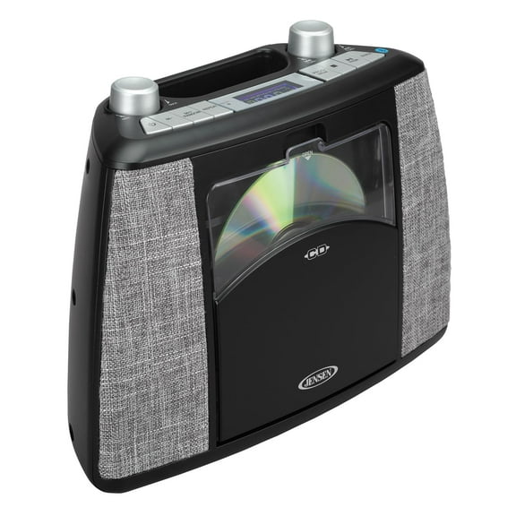 Sistema de música Jensen CD-565-BK CD portátil Bluetooth con FM