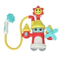 thumbnail image 2 of Juguete de baño para bebé con forma de castillo y flor, cabezal rociador de agua con ventosa, juguete de ducha para bañera para niños, 2 of 14