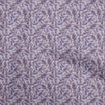 thumbnail image 1 of oneOone Soie Tabby Tissu Violet Floral Rétro Tissu Imprimé par la Cour 42 Pouces de Large, 1 of 5