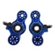 thumbnail image 5 of Accesorios de nudillos de dirección de metal para coche RC Arrma 1:8 1:7 RC Crawler Azul, 5 of 5