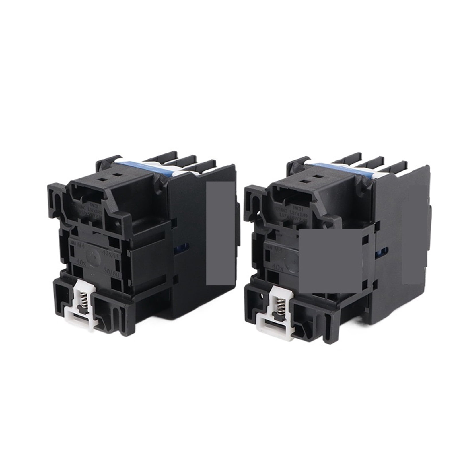 2pcs CJX2-3210 Din Rail Magnetic Contactor 3Phase Switches Single Phase 1NO Coil Voltage 32A 380 AC Silver ,Replace Most
