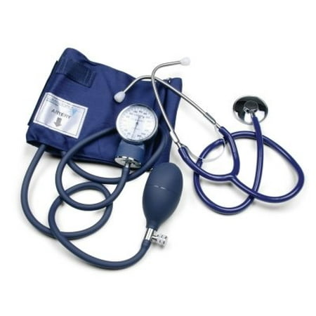 Lumiscope Professional Self-Taking Blood Pressure Kit with Separate Stethoscope, Large (Best Stethoscope For Taking Blood Pressure)
