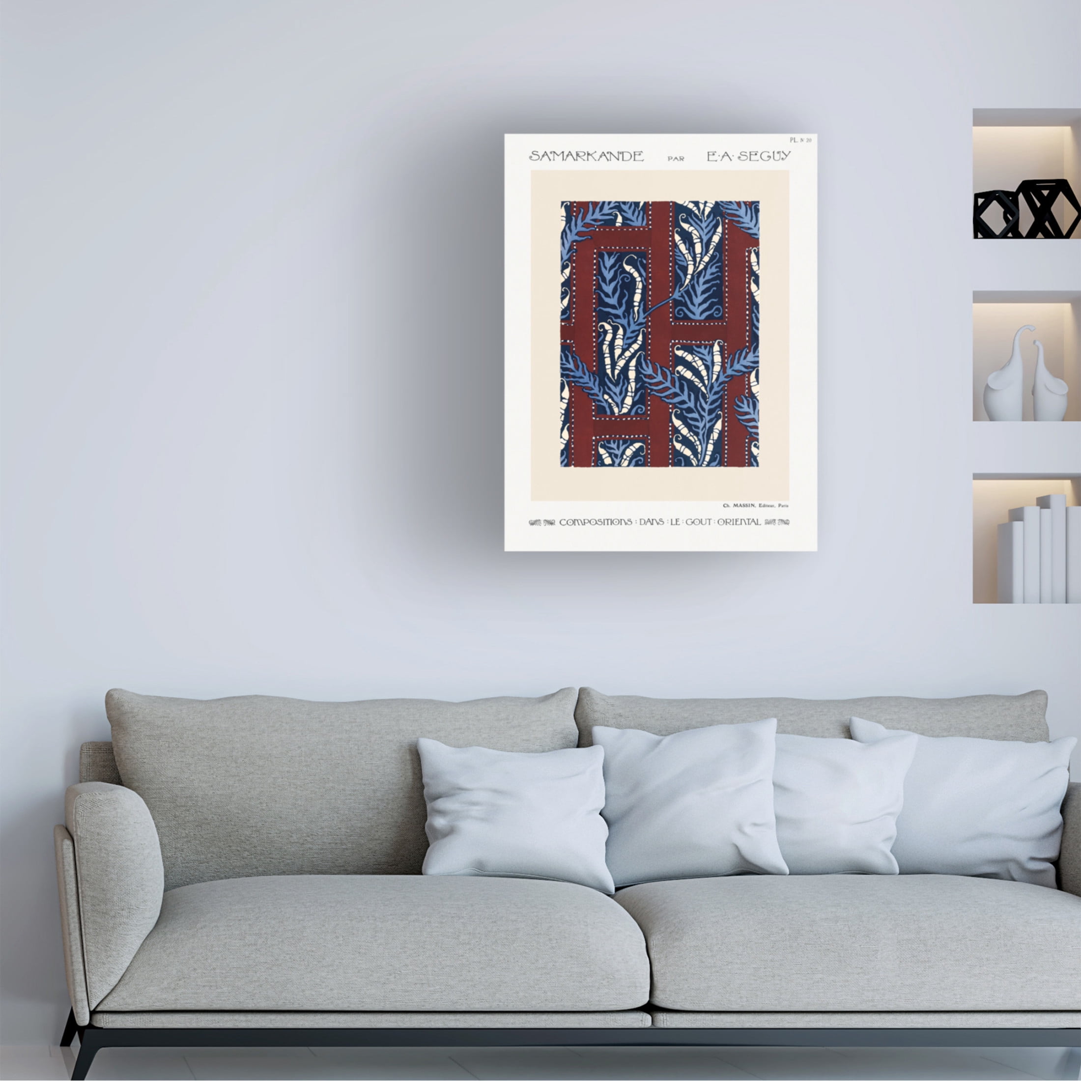 Trademark Fine Art Pictufy Samarkande 20 Canvas Wall Art