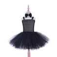 thumbnail image 4 of Easter for Kids Sleeveless Tutu Tulle Dresses and Headband Set Dress up Performance Clothes Girl Outfits Size 10-12 Years, 4 of 8