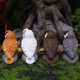 thumbnail image 2 of Mini estatua de búho, 4 Uds., espantapájaros, búho artificial, señuelo, escultura, accesorios de jardín de hadas, suministros, macetas para plantas de micropaisaje, 2 of 5