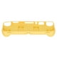 thumbnail image 1 of Funda protectora SND‑434 para Switch Lite con 2 ranuras para tarjetas de juego integradas, funda protectora portátil medio empaquetada, color amarillo, 1 of 5
