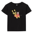 thumbnail image 1 of B91xZ Polo Graphique pour Garçons T-Shirt Manches Courtes Col Rond Dégradé, Noir 3-6 Mois, 1 of 3