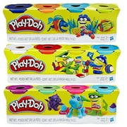 Play-Doh 4-Pack of Colors, 3-Packs (12 Cans Total)