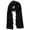 Black, variant on INC International Concepts Women's Chevron Knit Muffler Scarf Gray Size Regular
