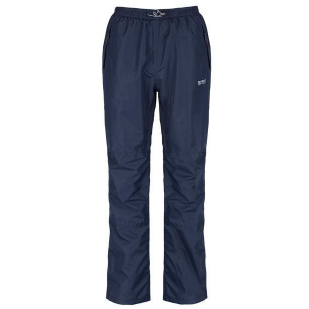 Regatta Great Outdoors - Sobrepantalones impermeables modelo Chandler III para hombre (Azul marino)