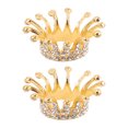 thumbnail image 1 of 2 Pcs Porte-Stylos d'Art d'Ongles Support de Manucure Porte-Stylos Rétro en Forme de Couronne, 1 of 9
