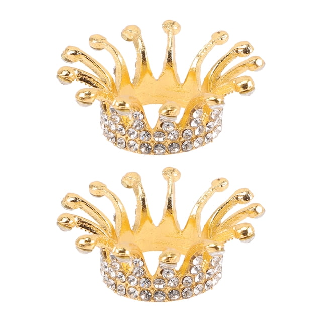 2 Pcs Porte-Stylos d'Art d'Ongles Support de Manucure Porte-Stylos Rétro en Forme de Couronne