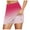 Hot Pink, variant on Women's Tennis Golf Skorts with Shorts Gradient Color Inner Shorts Tennis Skorts Fashion Comfy Dailywear Athletic Skorts for Women,Black,2XL