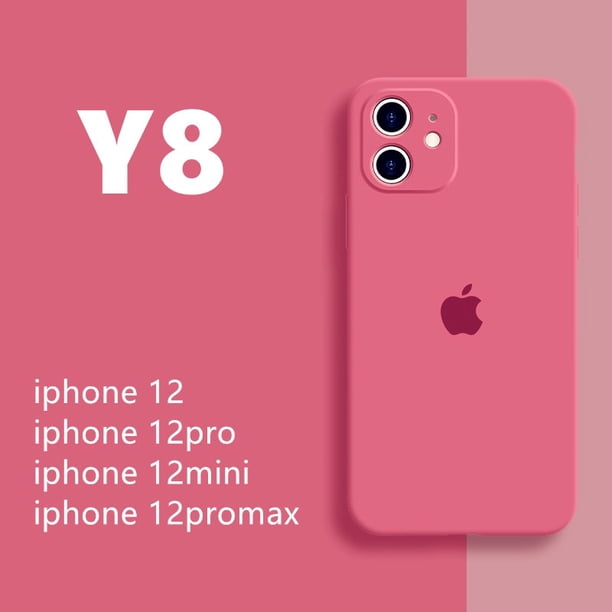 iPhone 11 12 Pro Max 12Pro Max Soft TPU Silicone Case iPhone 6 6s 7 8 plus SE 2020 11pro max iPhone X XR XS MAX Cute Candy Colors Camera Lens Protector Case with iPhone Logo