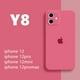 thumbnail image 1 of iPhone 11 12 Pro Max 12Pro Max Soft TPU Silicone Case iPhone 6 6s 7 8 plus SE 2020 11pro max iPhone X XR XS MAX Cute Candy Colors Camera Lens Protector Case with iPhone Logo, 1 of 4