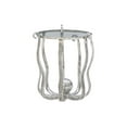 thumbnail image 6 of Linon Olivia Octopus Aluminum and Glass Table in Silver, 6 of 17