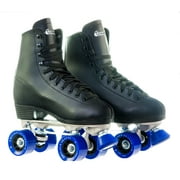 Chicago Men's Classic Quad Roller Skates Black Classic Rink Skate, Size 12