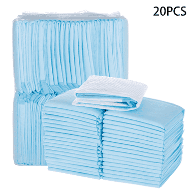 Acdanc 20 Pieces Puppy Pads,Disposable Pee Pads for Dogs 12.99 x 17.72in,Extra Absorbent Dog Pads