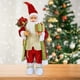 thumbnail image 4 of Muñeca navideña, figura de Papá Noel de pie, muñeca coleccionable decorativa clásica 45cm, 4 of 5