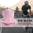 thumbnail image 3 of Sywqhk Ciclismo Pure Color Face Cover Riding Sunscreen Bufanda al aire libre Bandana (rosa) Sywqhk Alta Calidad, 3 of 6