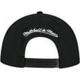 thumbnail image 4 of Men's Mitchell & Ness Black Toronto Maple Leafs Core Top Spot Snapback Hat, 4 of 5