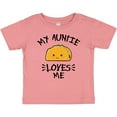 thumbnail image 3 of Inktastic My Auntie Loves Me with Taco Illustration Boys or Girls Baby T-Shirt, 3 of 5