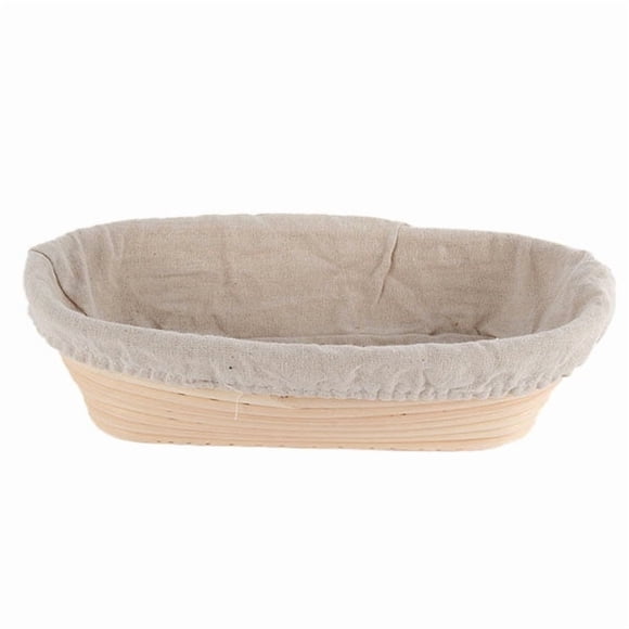 Oaktree Rectangle Bread Banneton Proofing Basket - With Baskets Sourdough Brotform Proofing Basket Set Banaton Towel ,for Baking Oval Proofing for Sourdough Bread Making Starter,For Home,Bake Store