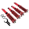 thumbnail image 2 of NEWZQ Coilover Spring and Shock Assembly for Nissan 300ZX Coupe Convertible 3.0L V6 1990-96 Red 4Pcs, 2 of 3