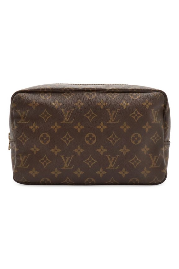 Pre-Owned LOUIS VUITTON Louis Vuitton Monogram Trousse Toilette 28 Clutch Bag, Second Travel...