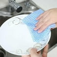 thumbnail image 5 of Roll of Disposable Kitchen Towels – Souew Non-Woven Cleaning Cloths, Reusable & Absorbent Rags for Housework, Wet/Dry Use, Lint-Free for Countertops & Dishes, 5 of 7
