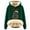 Dark Green, variant on Women's Christmas Hoodies Thick Cat Print Long Sleeve Hooded Sweatshirts Xmas Holiday Cute Long Sleeve Loose Pullover Tops Winter Y2k Clothes