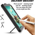 thumbnail image 3 of Waterproof iPad 10.2 Case - Waterproof iPad 9th Generation Case 2021 Full Body Protection Bumper Case for iPad 7 8 9, 3 of 5