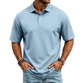 thumbnail image 2 of FOPSUFGWFO Golf Polo Shirts for Men Short Sleeve Classic Fit Tops Quick Dry Moisture Wicking Breathable Blouses for Business Sport S, 2 of 6