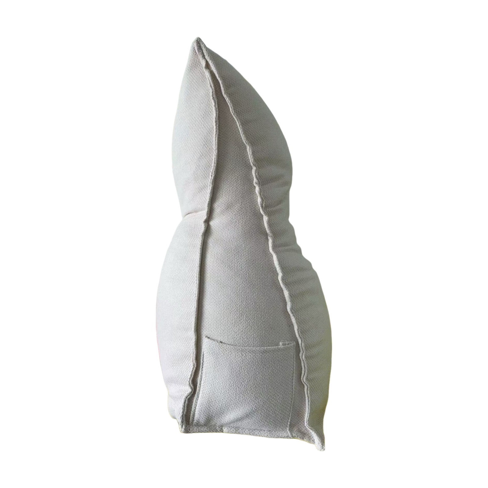 Oh! Cozeii Triangle Back Support Pillow, Ergonomic Bed Pillow for Beds, Detachable Cover, Lumbar Support Pillow for Reading, Sofa, Dormitory, Machine Washable, Home Decor, 7.9x23.6x19.7 Inch