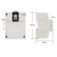thumbnail image 3 of 1 pcs 3 x 220V Digital 3 phase 4 Wire 4P Din Rail Electric Meter Electronic (5(30)A ), 3 of 4