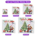 thumbnail image 5 of Merry Christmas and Happy New Year Santa Cavalier King Charles Spaniel Holiday Xmas Winter 2025 Cutout Transfer Sticker Dog Lover Gifts Transparent Decal Art Decor - 00024, 5 of 5