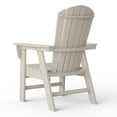 thumbnail image 6 of WestinTrends Dylan Outdoor Dining Chair – All-Weather Poly Lumber Adirondack Patio Chair, High Back, 330 lb Capacity, Sand, 6 of 13