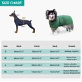 thumbnail image 4 of Dog Bathrobe Towel - Microfibre Fast Drying Super Absorbent Pet Dog Cat Bath Robe Towel,Soft-Green&Medium, 4 of 5
