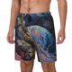 thumbnail image 1 of Fotbe Rainbow Astronaut Space Landscape Traje de Baño para Hombre – Shorts de Natación de Secado Rápido con Forro y Bolsillos-Medium, 1 of 6
