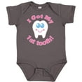 thumbnail image 3 of Inktastic I Got My 1st Tooth Girls Baby Bodysuit, 3 of 5
