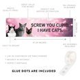 thumbnail image 2 of Koyal Wholesale Galentines Day Decorations Banner, Screw You Cupid I Have Cats | Sarcastic Anti-Valentine's Day Decor, 2 of 5